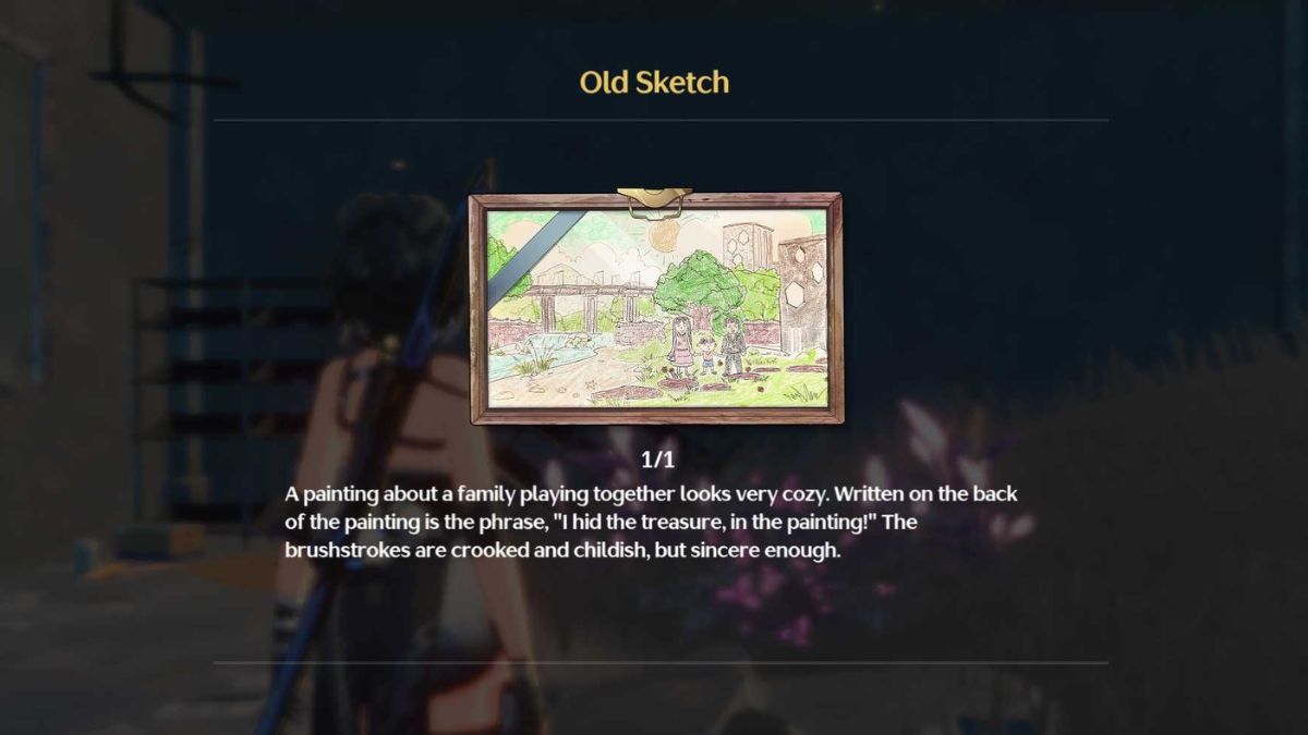 Where to find the 'Old Sketch' treasure in Wuthering Waves (Map) Pro