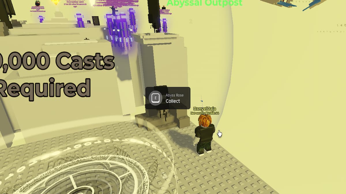 All 10 Abyss Rose Locations in Void Fishing (Rose Hunt) – Roblox