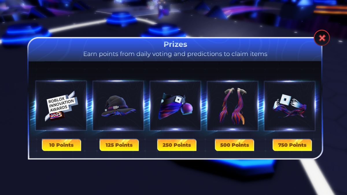All free UGC items in Roblox Innovation Awards 2024 and how to get them ...