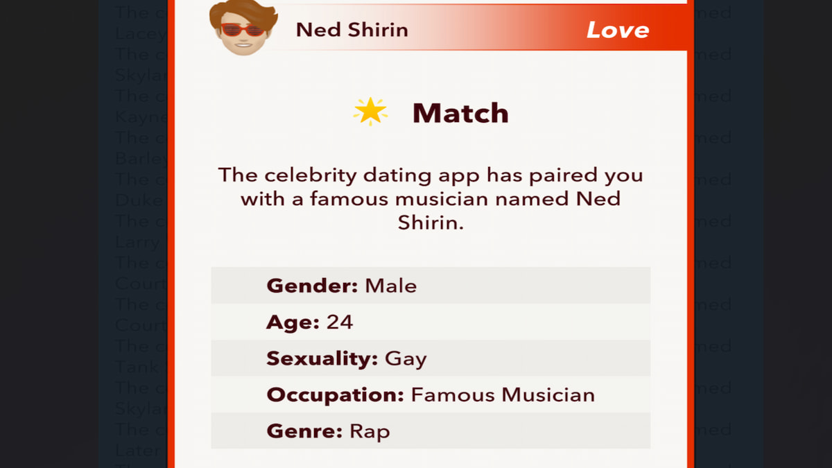 How to use the Celebrity Dating App in BitLife