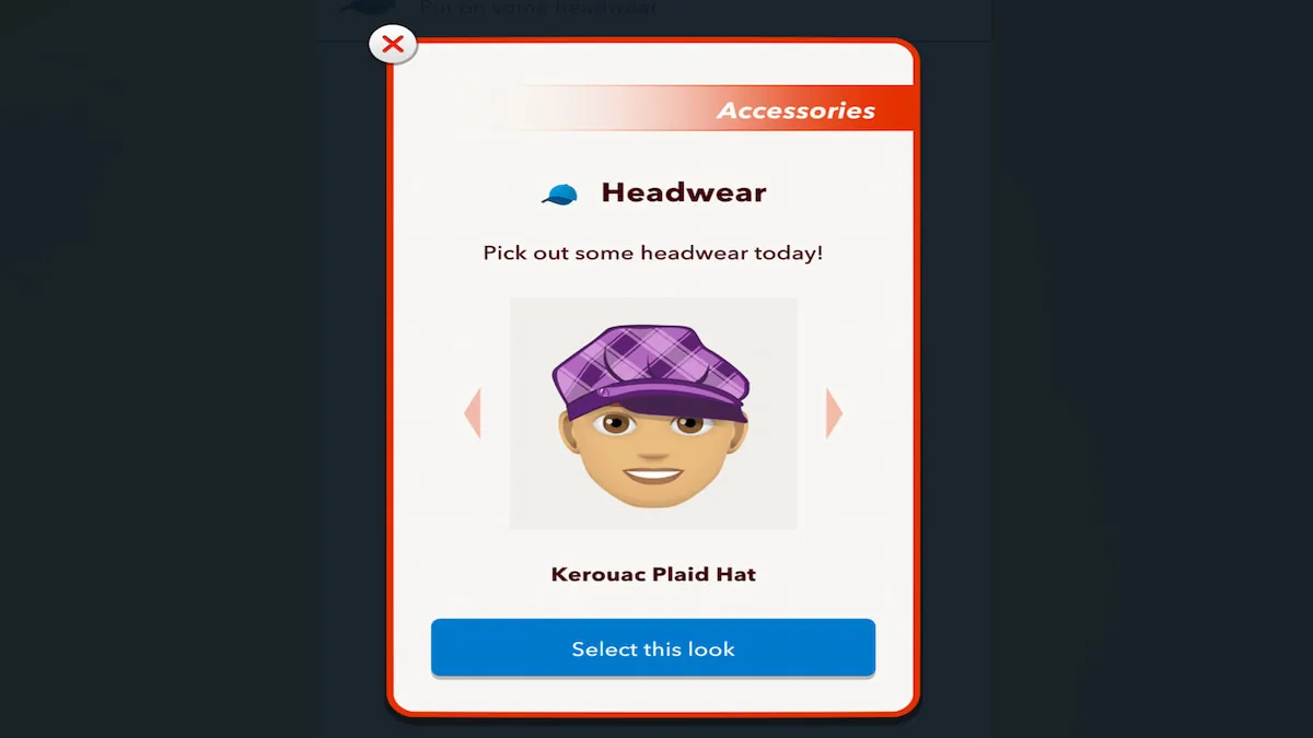 A Headgear in BitLife