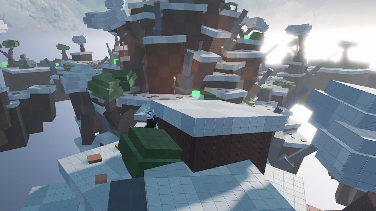 The snow biome in Tycoon RNG