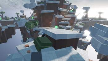 The snow biome in Tycoon RNG