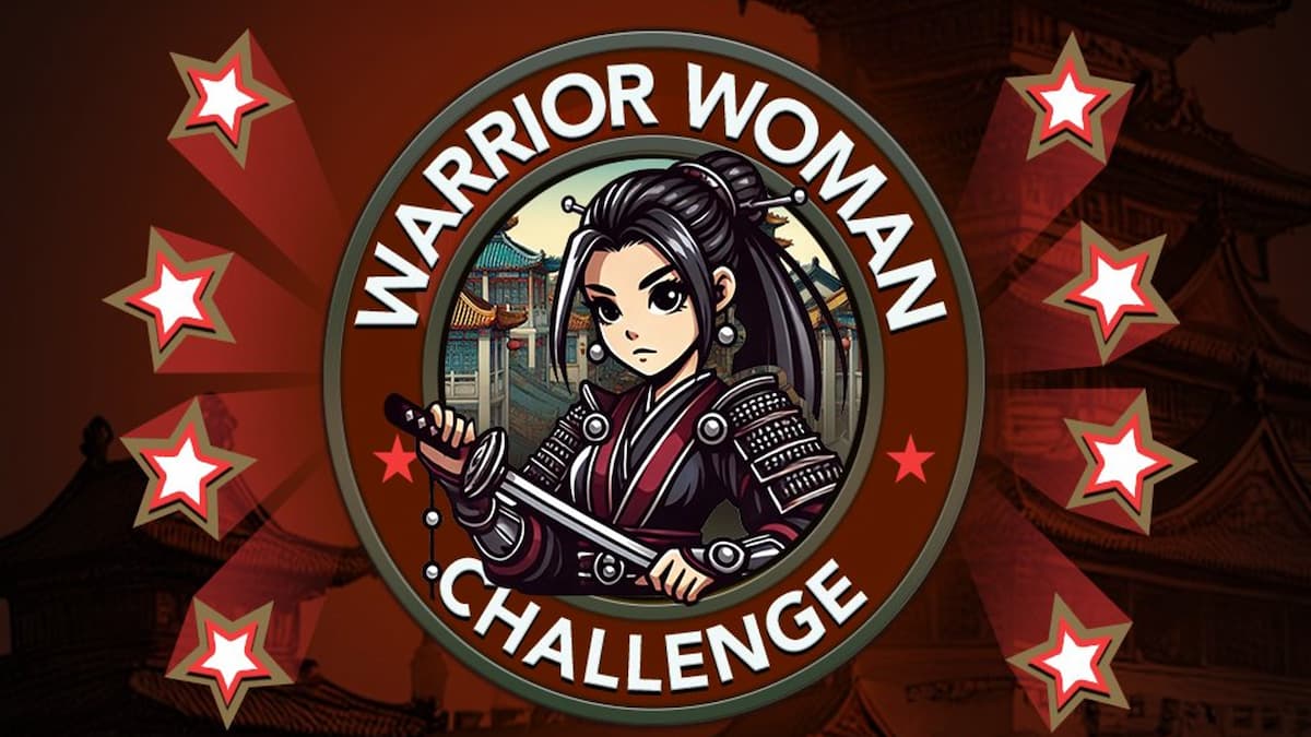 A warrior image in BitLife
