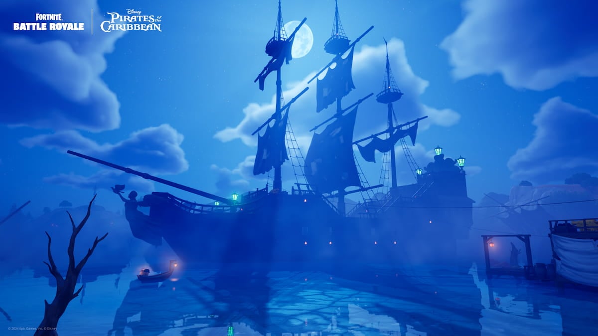 A Pirate Ship in Fortnite