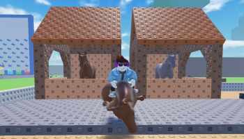 Horse Plinko Tycoon gameplay screenshot.