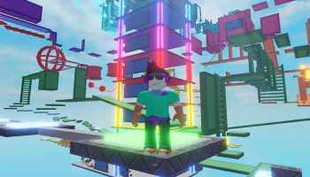 Math Difficulty Chart Obby gameplay screenshot.