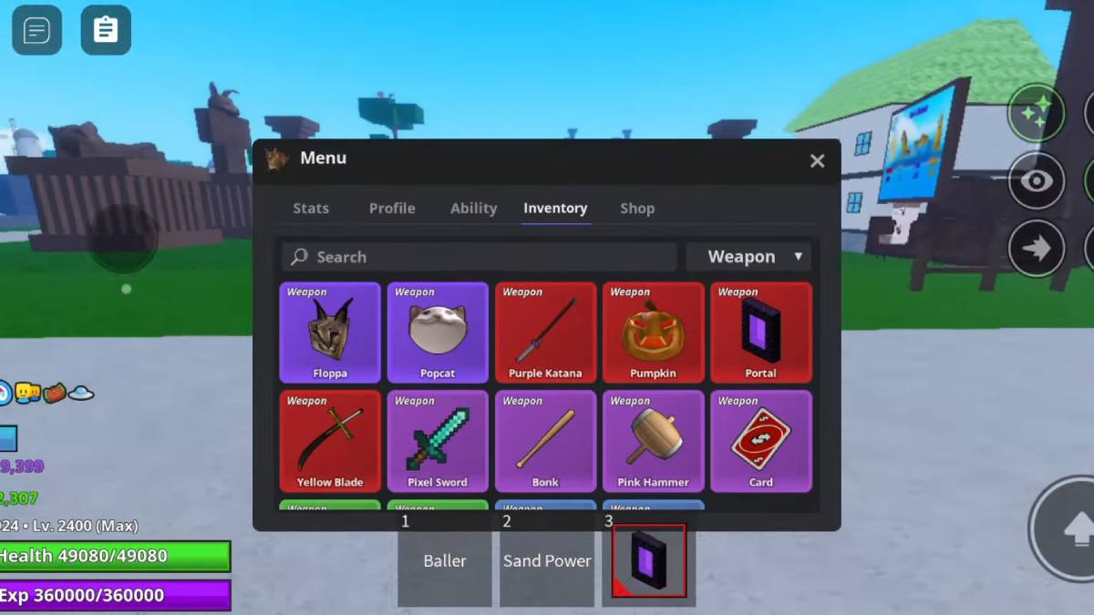 How to unlock all weapons in Meme Sea – Roblox