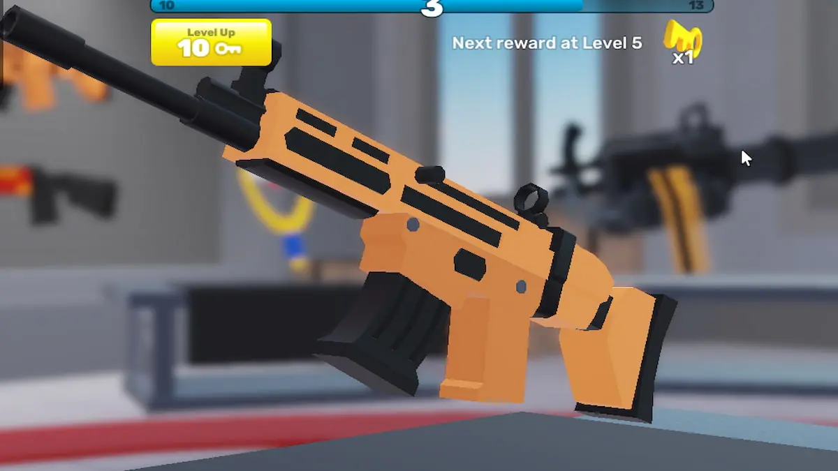 The Assault Rifle Weapon in Roblox Rivals