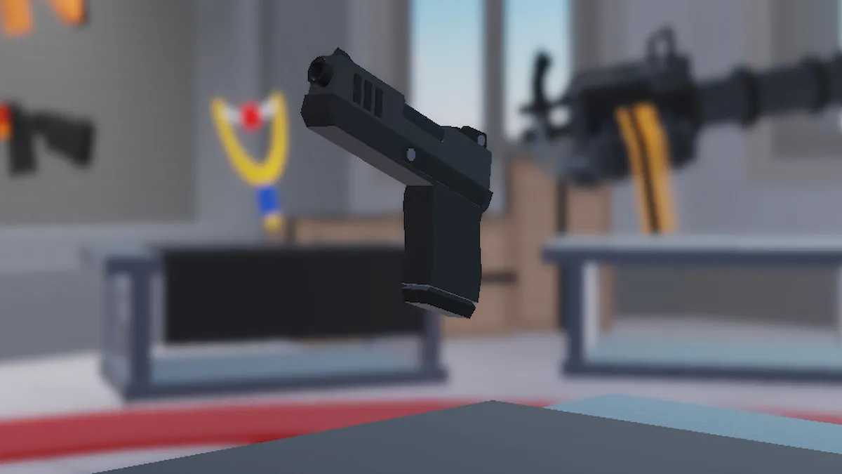 The Hand Gun Weapon in Roblox Rivals