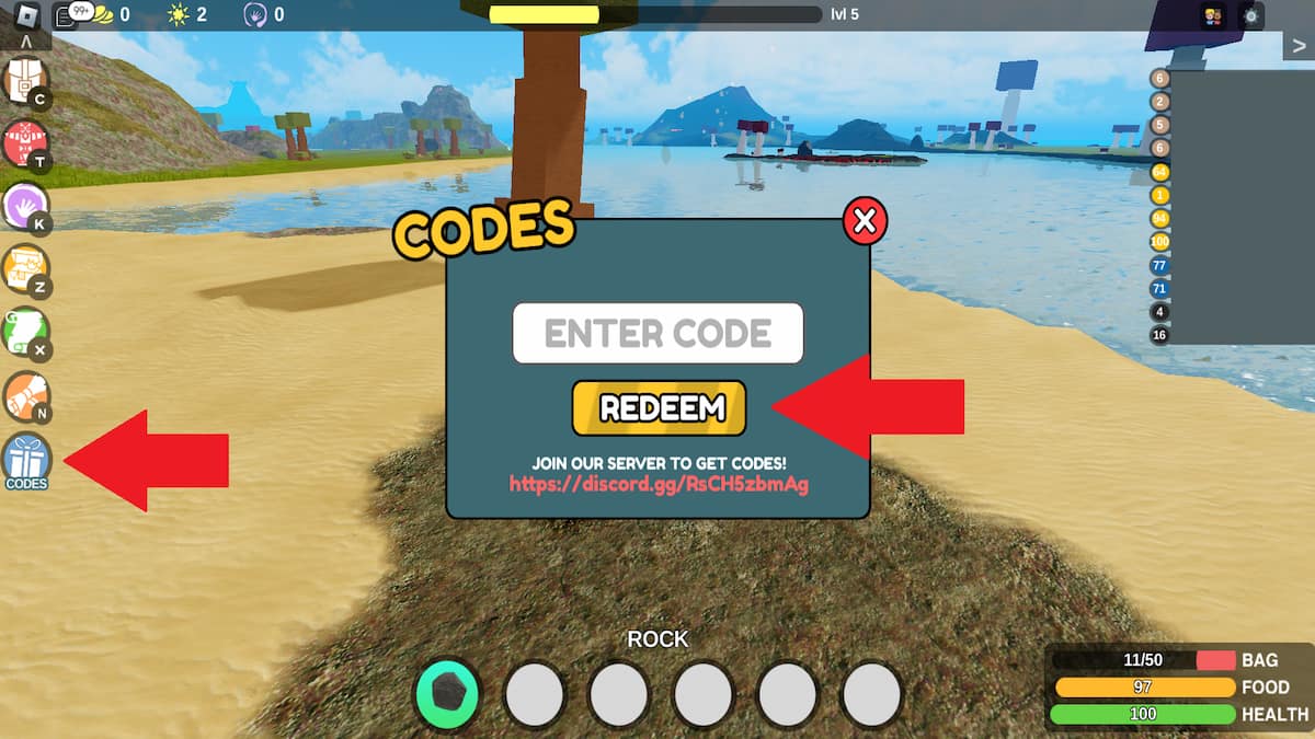 Survival Odyssey How to redeem codes