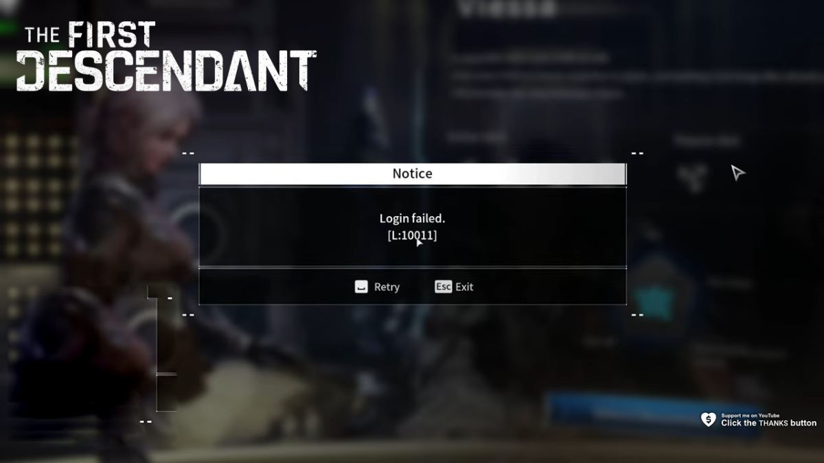 How to fix The First Descendant Game Login Failed error Pro Game Guides