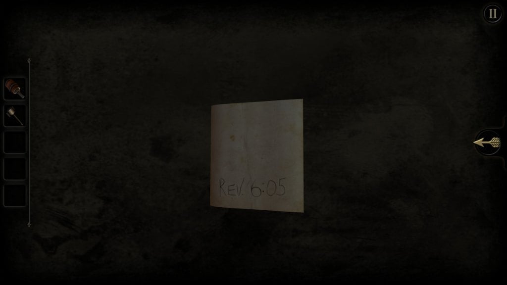 The code on the back of the photograph in The Room Chapter 2