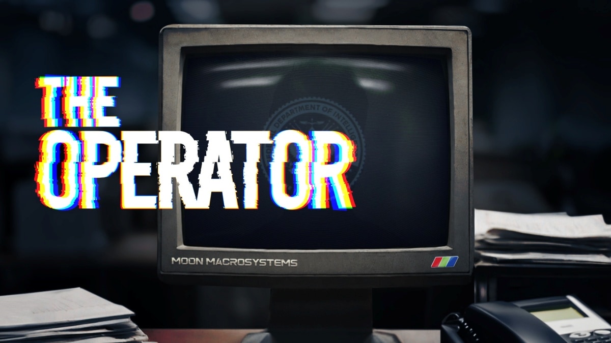 The Operator key art featuring the title and a computer.