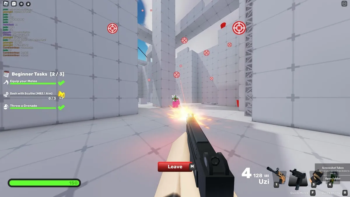 Best crosshair settings in Roblox Rivals