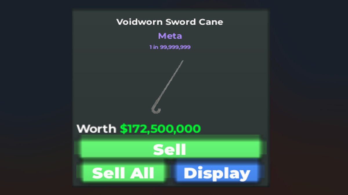 Top 20 rarest items in Void Fishing and how to get them