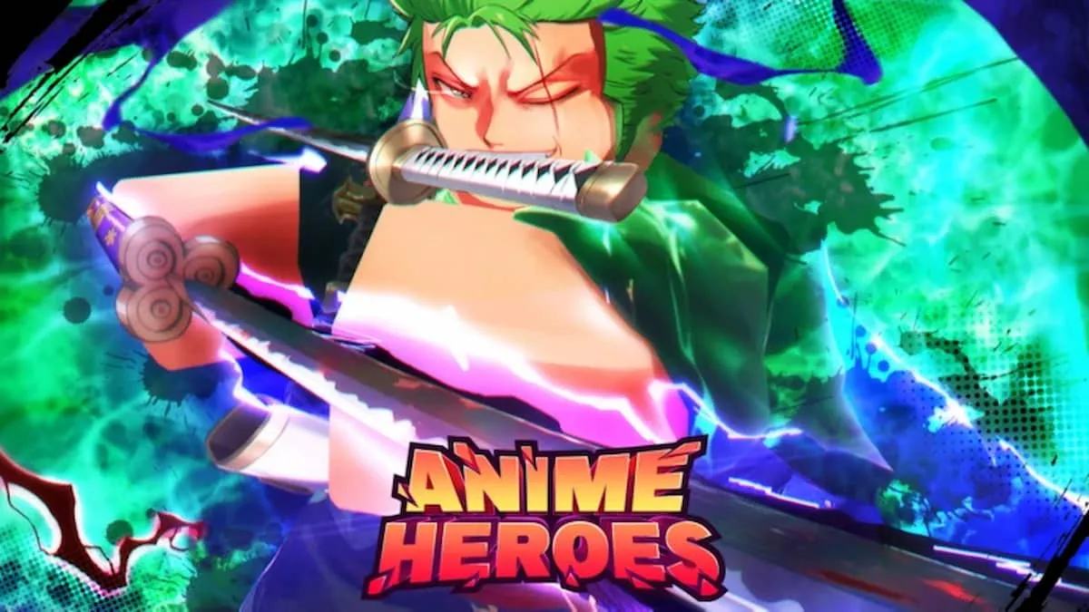 Promo image for Anime Heroes Simulator.