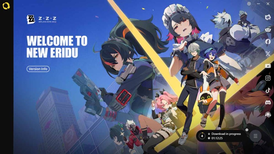 Zenless Zone Zero launcher