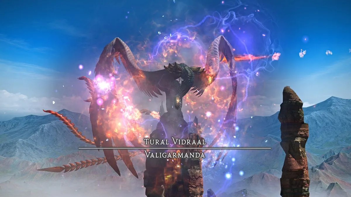 Valigarmanda trial into in Final Fantasy XIV