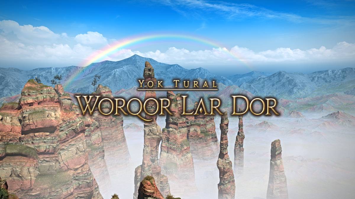 The intro to Warqor Lar Dor trial in Final Fantasy XIV