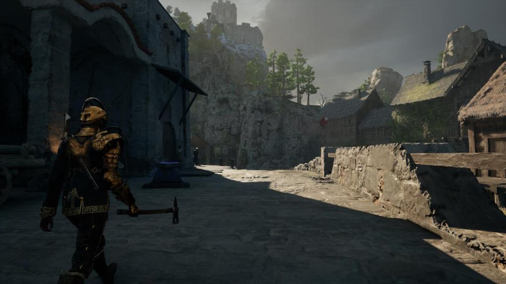 The Enlightened Peaks rest point and area entry in Flintlock: The Siege of Dawn.