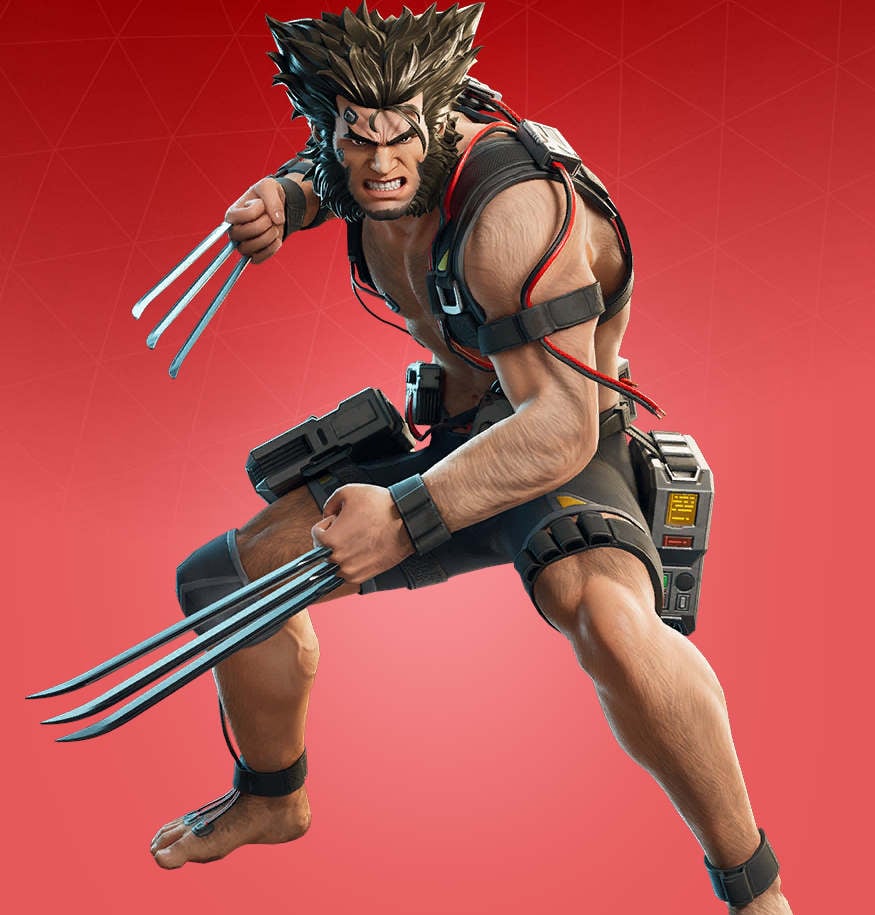 Wolverine Weapon X skin Fortnite x Marvel