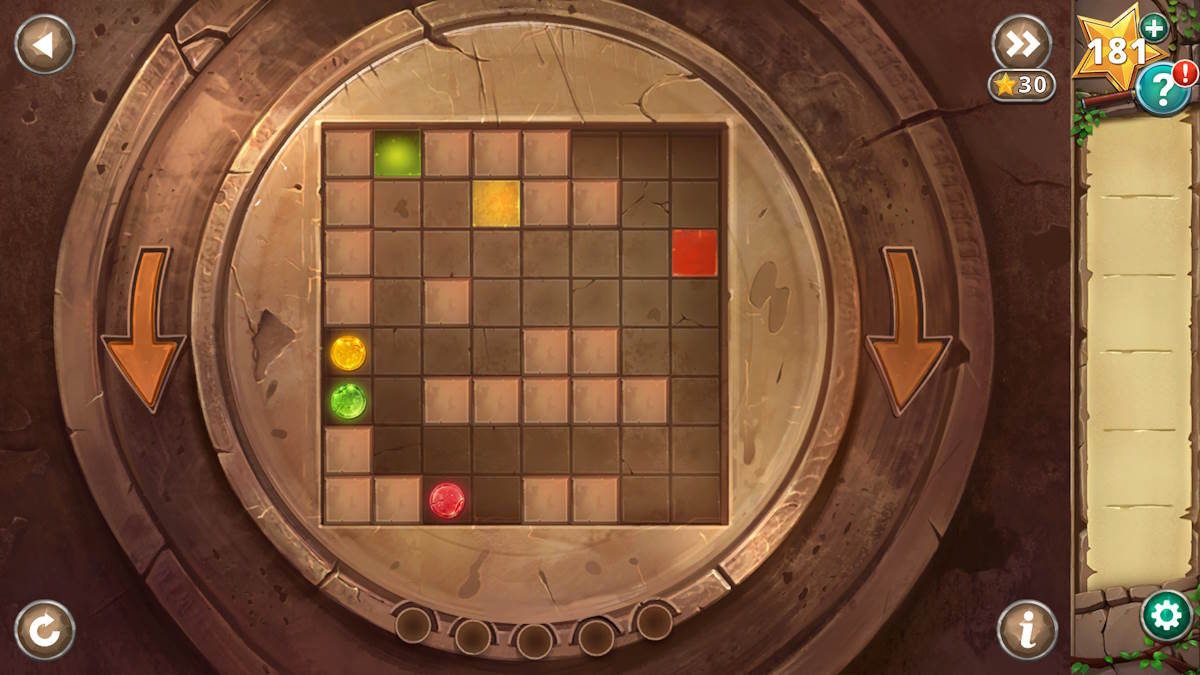 Finding the first turning puzzle in Chapter 8 of Adventure Escape Mysteries Hidden Ruins