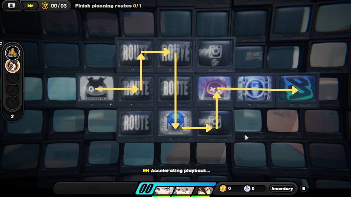 Zenless Zone Zero arrows indicating hollow route