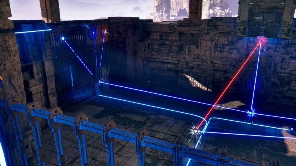 All Laser connections in the One-Way Link puzzle in Talos Principle 2 Road to ELysium DLC