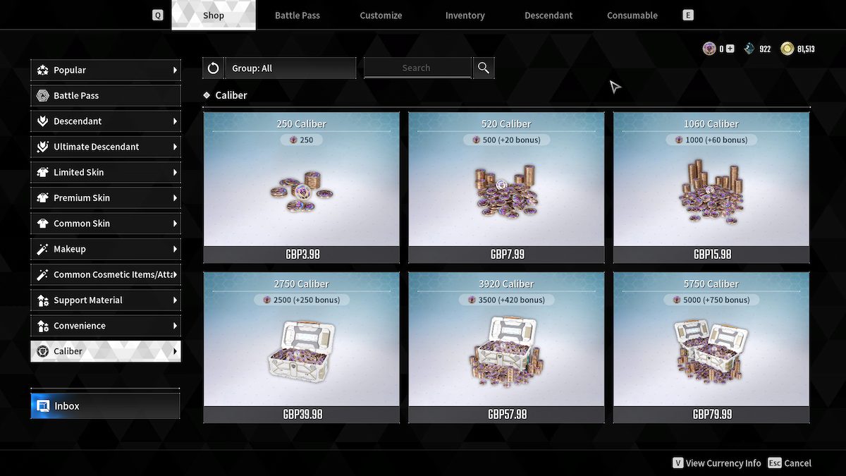 How to fix Caliber not showing in The First Descendant Pro Game Guides
