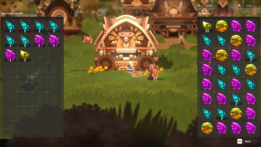 Trading Spirit Gems in Yaoling Mythical Journey