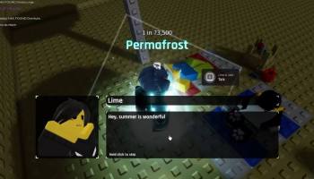 Speaking with Lime and Jake NPC in Sol's RNG