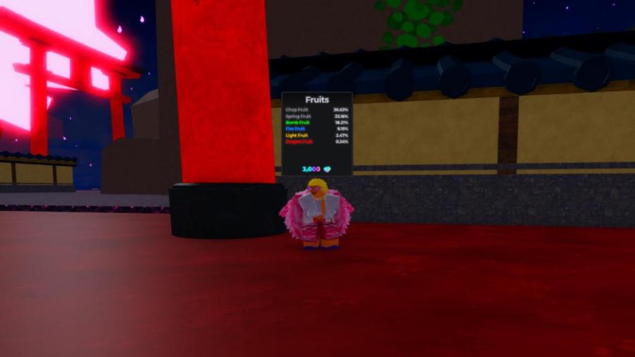 Fruits NPC in Anime Simulator