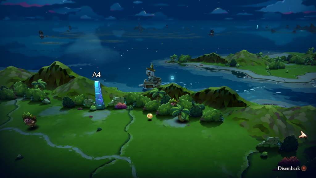 The tall Twilight Isles puzzle stone in Cat Quest 3