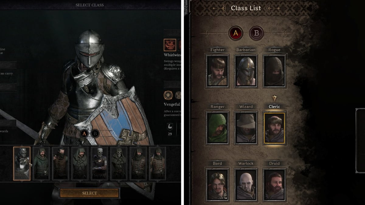 The available classes in both Dungeonborne and Dark and Darker