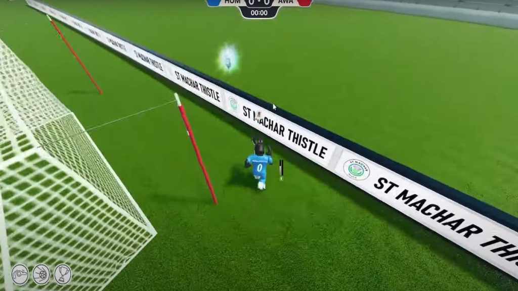 A shine in Real Futbol 24