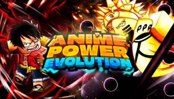 Official promo image for Anime Power Evolution Simulator.