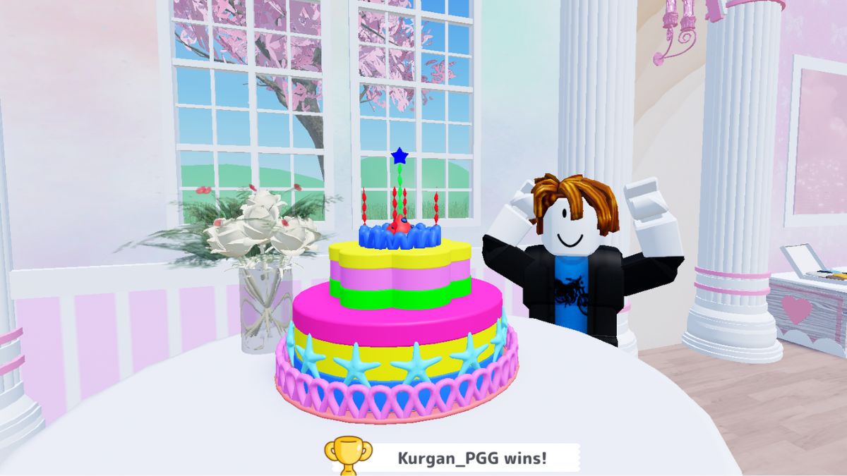 lollypop cake in Cake Off! Roblox