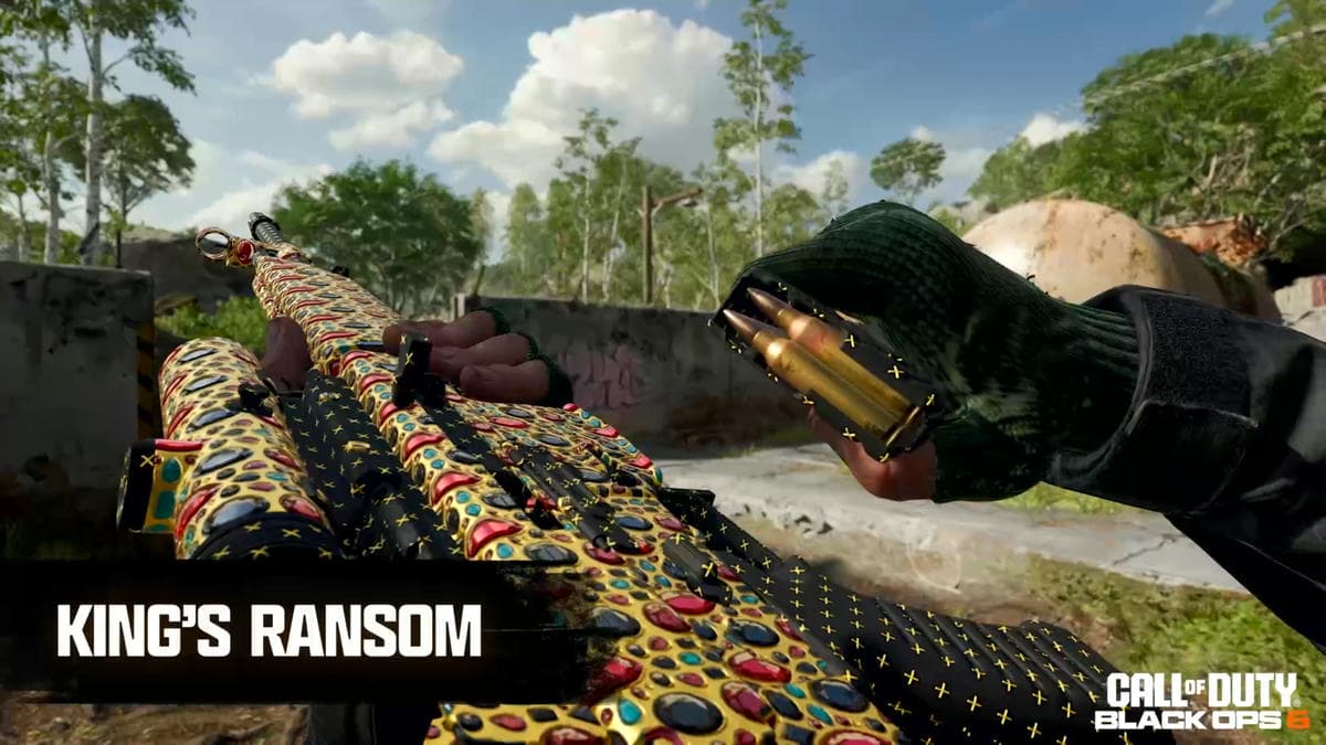 Call of Duty Black Ops 6 camo king's ransom