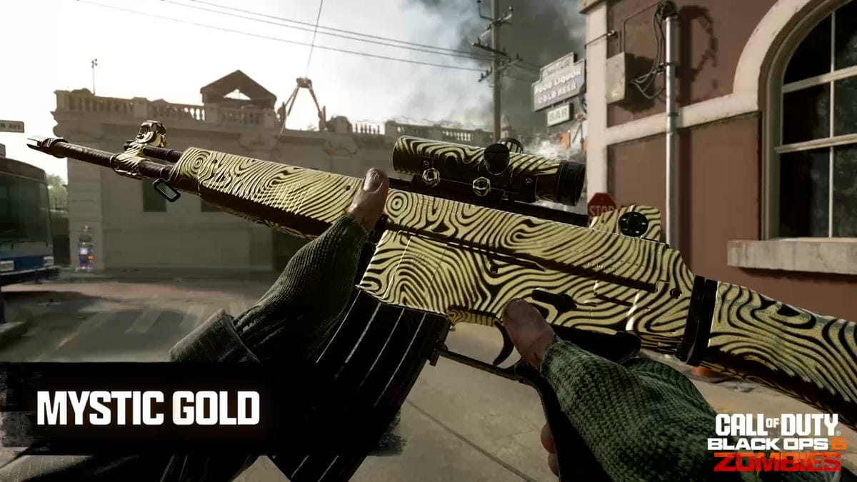 Call of Duty Black Ops 6 camo mystical gold