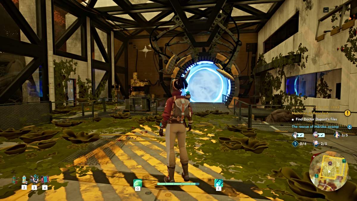 Aleph Prime study center teleport portal in Creatures of Ava