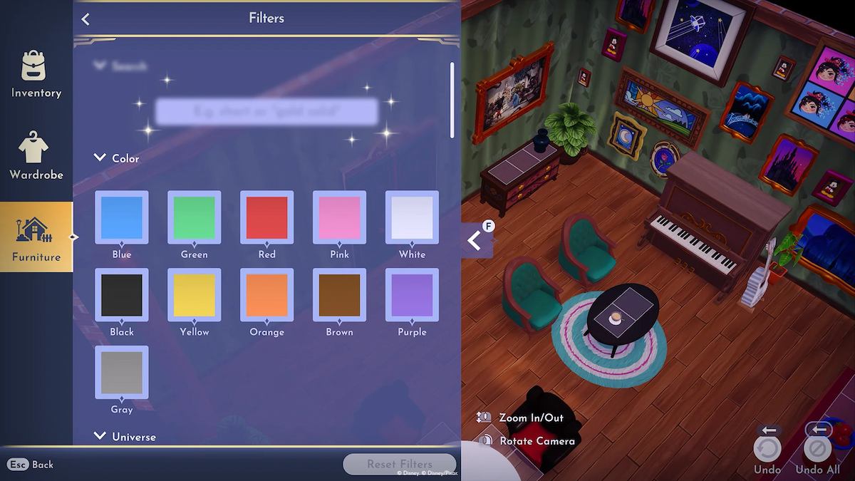 The new search function coming to Disney Dreamlight Valley.