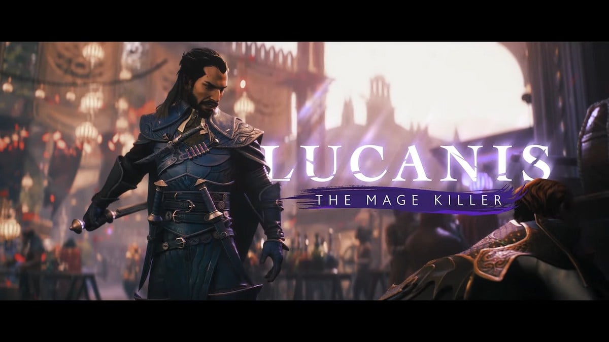 Lucanis in the Dragon Age: The Veilguard official trailer.