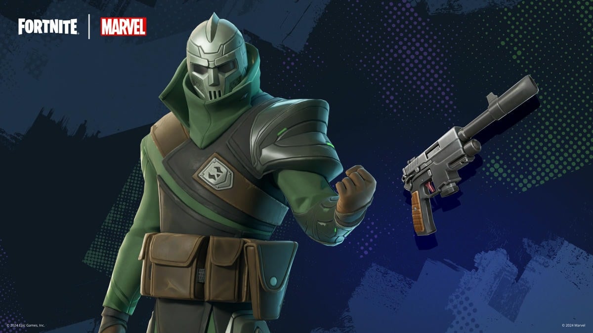 Fortnite Doombot and Monarch Pistol