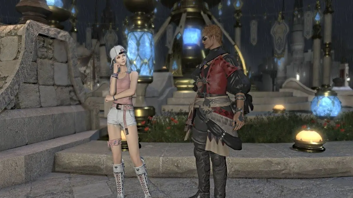 Wandering Minstrel NPC in Final Fantasy XIV