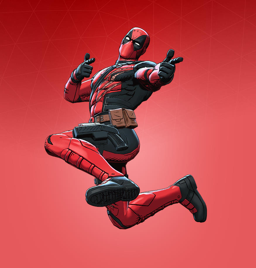 Deadpool comic skin