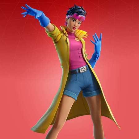 Jubilee X-Men skin in Fortnite