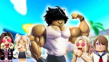 Promo image for Gym Star Simulator.