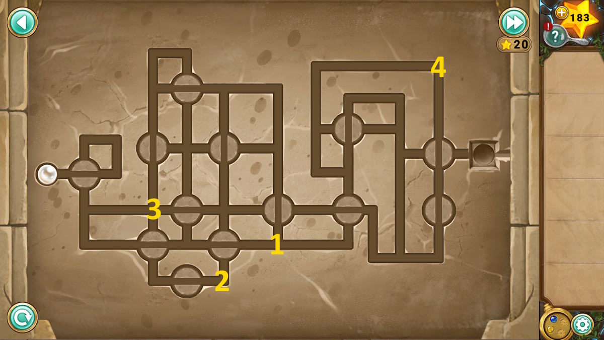 The left temple door puzzle in Chapter 3 of Legend of the Sacred Stones