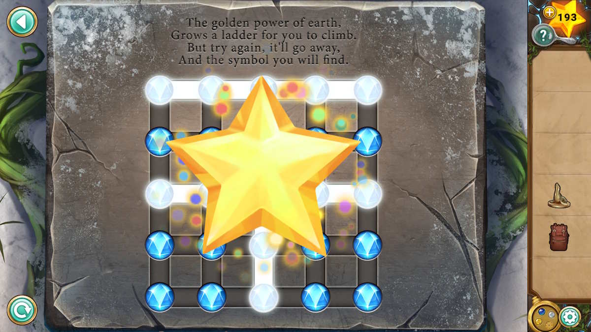 Entering the correct symbol in the lights in Chapter 5 of Legend of the Sacred Stones